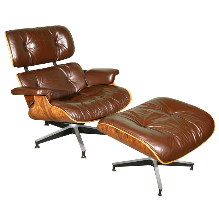 eames leather chair